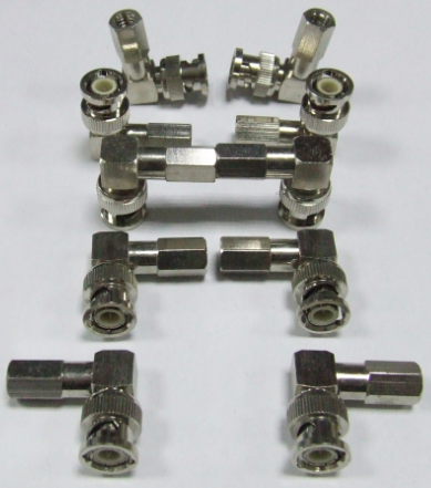 CONNETTORE BNC ANGOLO RETTO PER CAVO RG58 KIT 10 PEZZI CONNETTORE BNC ANGOLO RETTO PER CAVO RG58 KIT 10 PEZZI